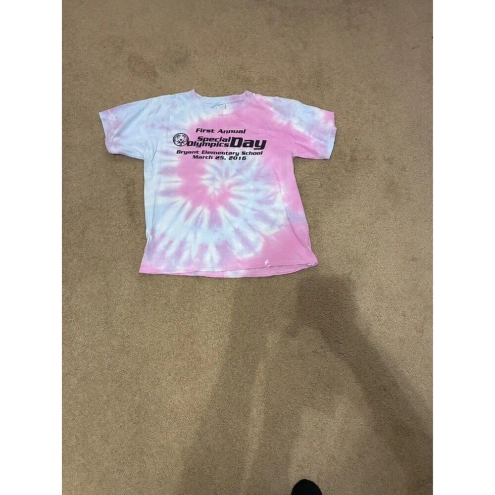 Special Olympics tie dye shirt